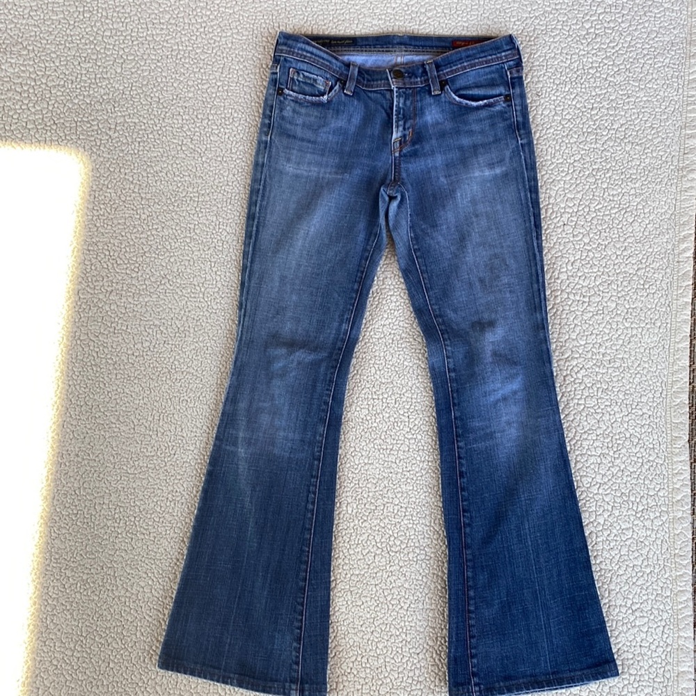 Citizens of Humanity early 2000’s Ingrid stretch low rise flare.